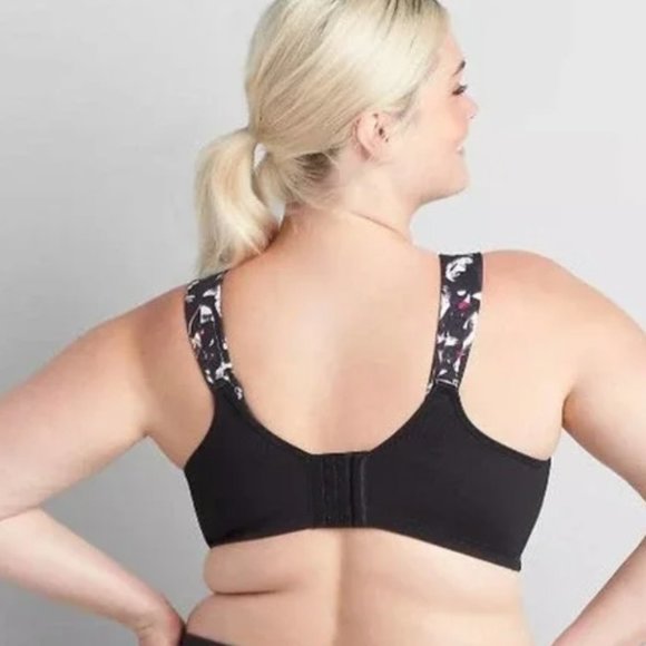 NEW LIVI Lane Bryant 42D High Impact SPORTS BRA Max Support Moisture Wic… - Picture 2 of 7